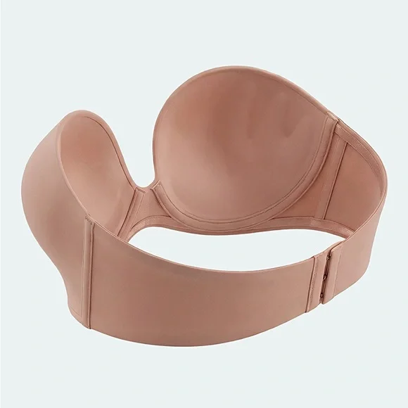 🛍️SALE🛍️ Suwen Hand Up Strapless Bandeau Bra - Picture 4 of 8